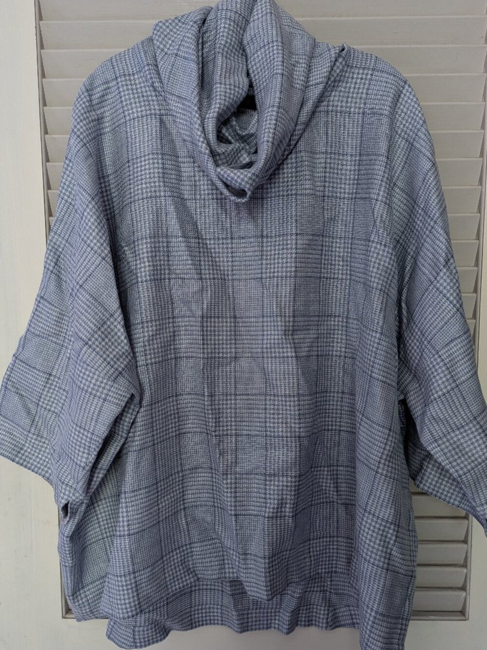 Eskandar cowl neck shirt